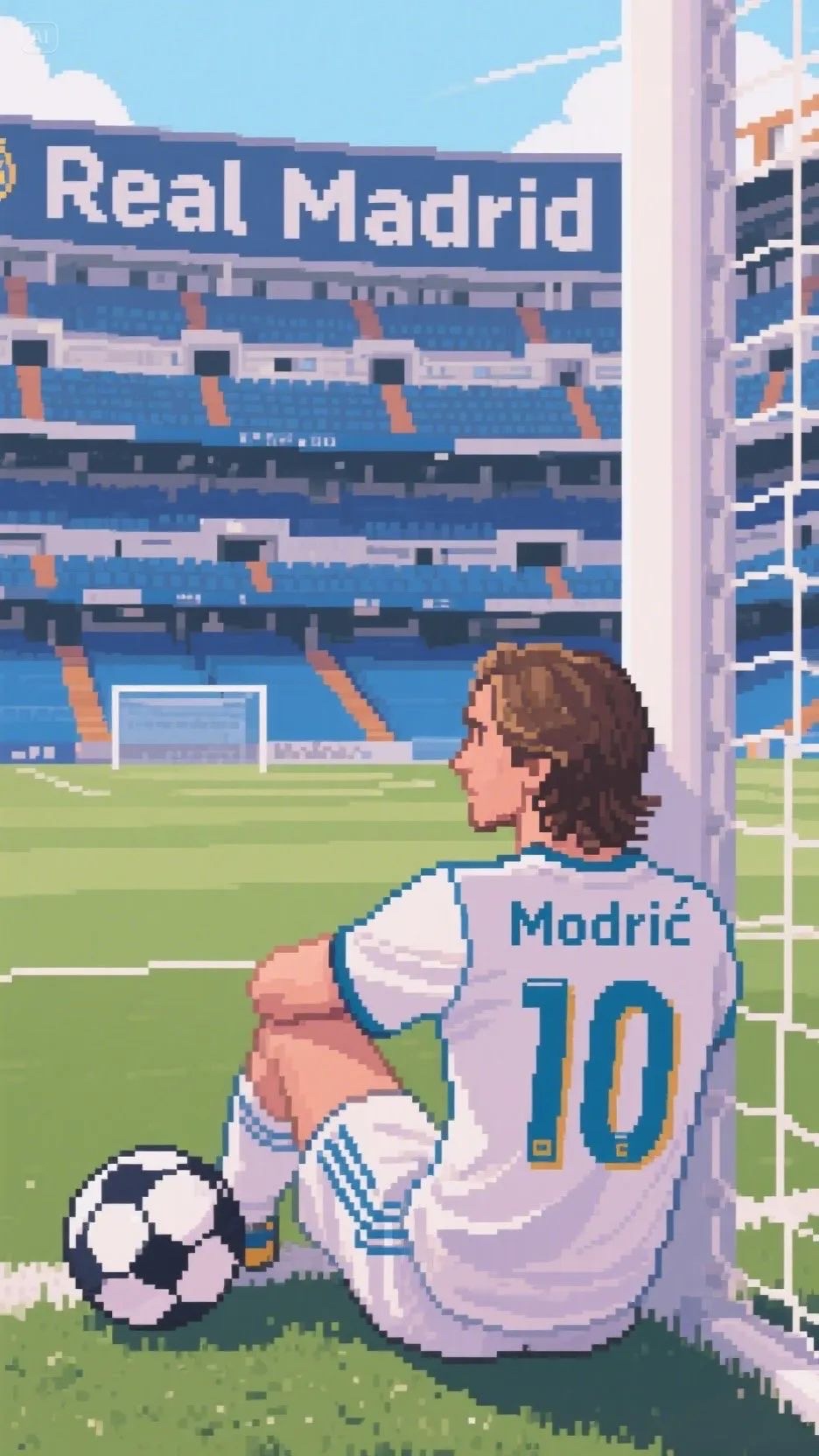 足球像素风头像